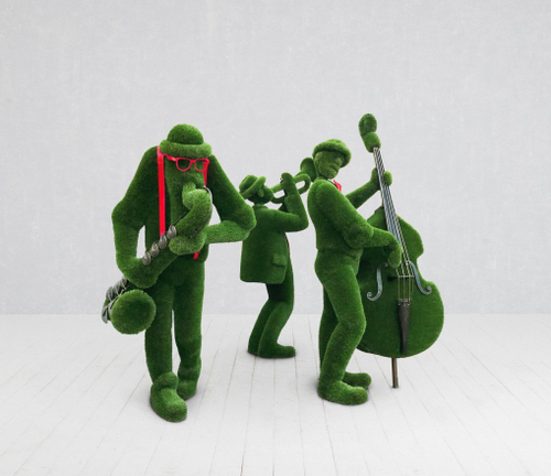 Топиари Композиция Музыканты