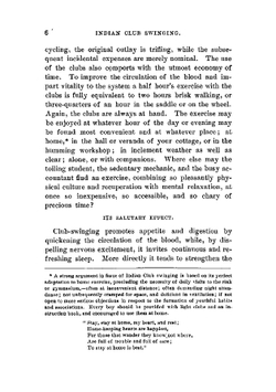 Indian club swinging. By an amateur | Benjamin Gardiner