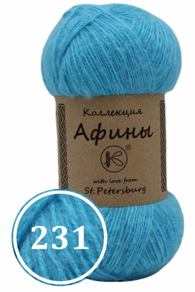 Пряжа смесовая &quot;Афины&quot; 100г (231)