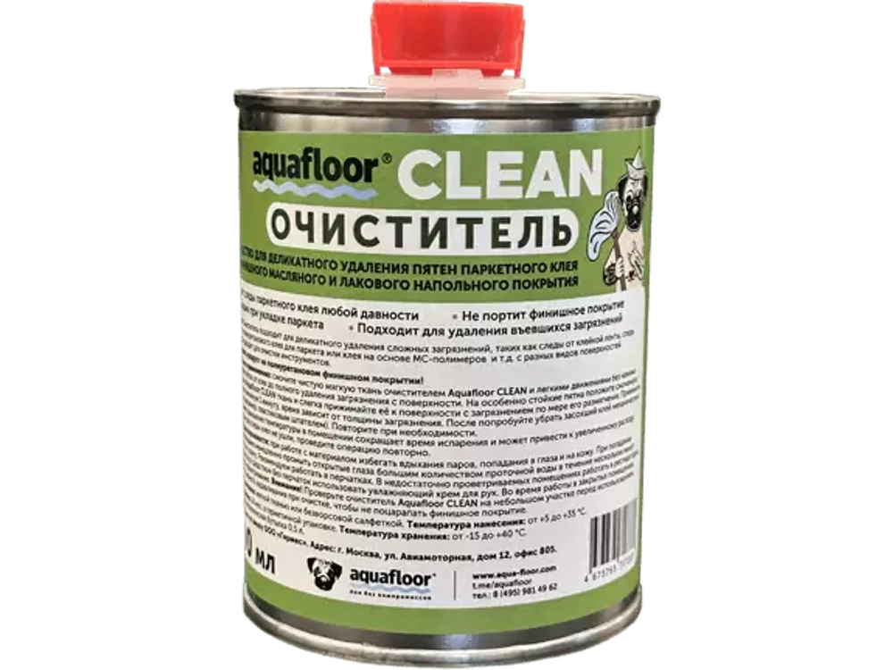 Универсальный очиститель Aquafloor “CLEAN” 0,5 л.