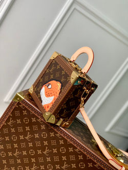 Louis Vuitton Mini Square Trunk Leopard