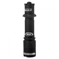 Тактический фонарь Armytek Dobermann XP-E2 (красный свет) — красный свет: минимизирует заметность как для животных, так и для людей, что делает фонарь отличным выбором для охоты и тактических операций.