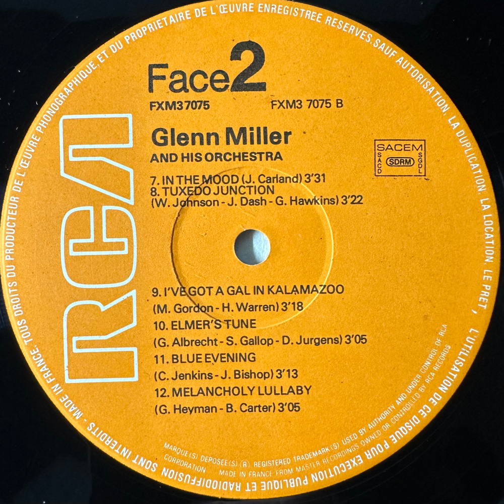 Glenn Miller And His Orchestra ‎– Glenn Miller And His Orchestra 3LP (Франция)