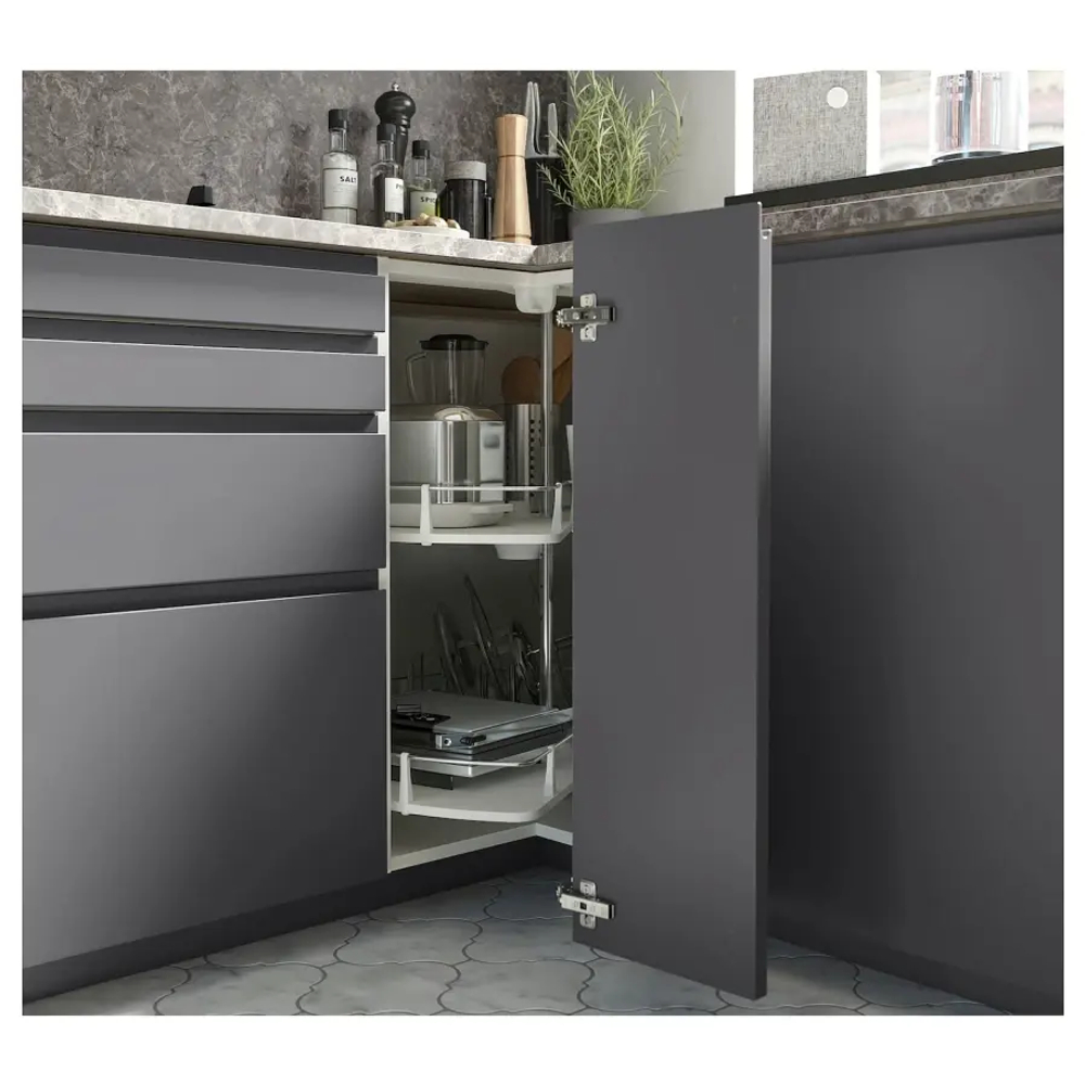 Столешница - IKEA EKBACKEN/ЭКБАККЕН ИКЕА, 246х63,5х2,8 см, темно-серый