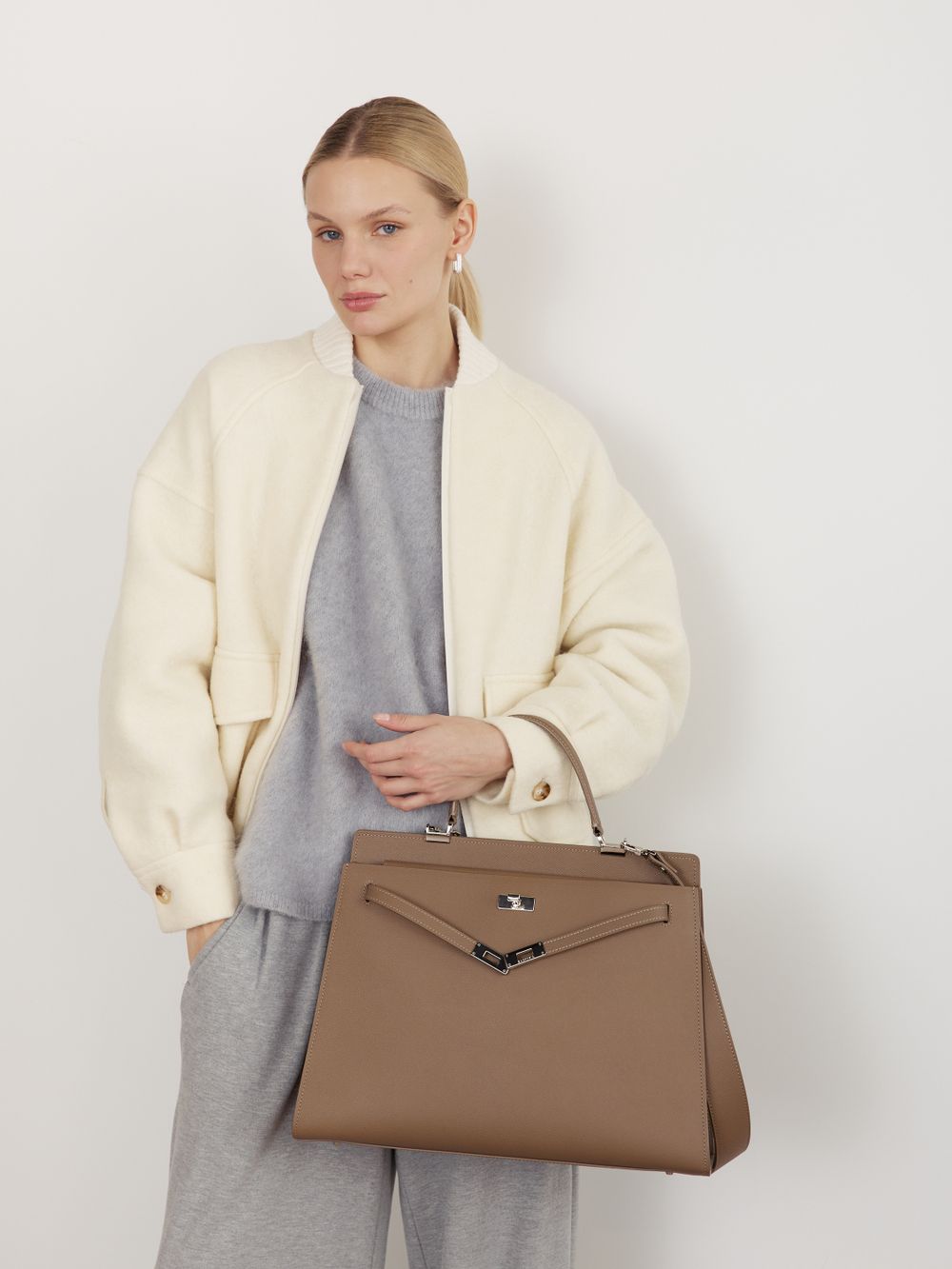TOOMATCH LARGE BAG TAUPE