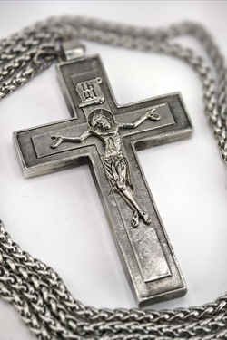 Крест иерейский “Павловский” с распятием XIII век