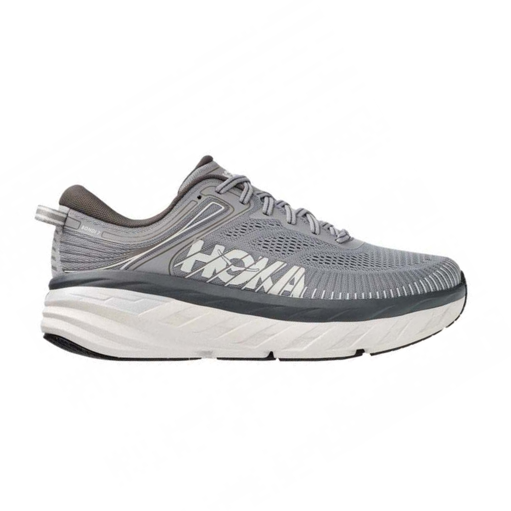 Кроссовки мужские HOKA M BONDI 7 WIDE Wild Dove / Dark Shadow