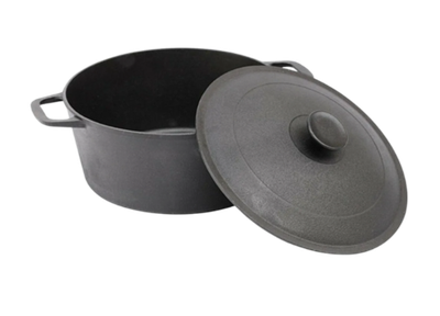 Кастрюля Биол чугунная с крышкой 5 л. 1405-3