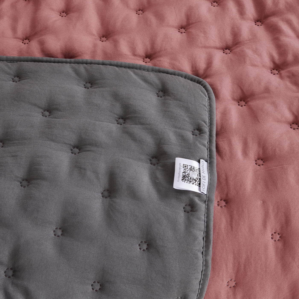 Покрывало 160х220 и наволочка 50х70 Sofi De MarkO Броуди №7