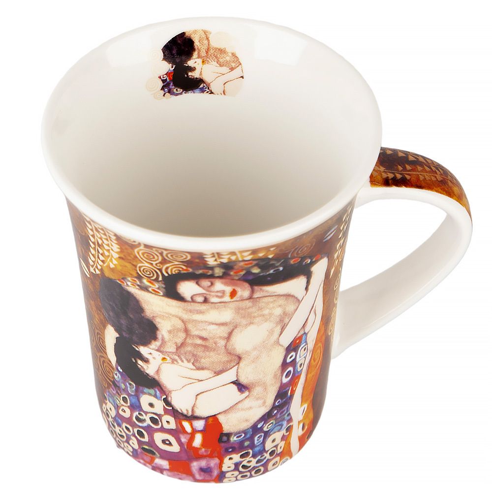 Кружка фарфоровая "Klimt" v= 320 мл (подарочная упаковка)