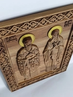 Освященная Икона "От сглаза" Киприан и Иустиния.