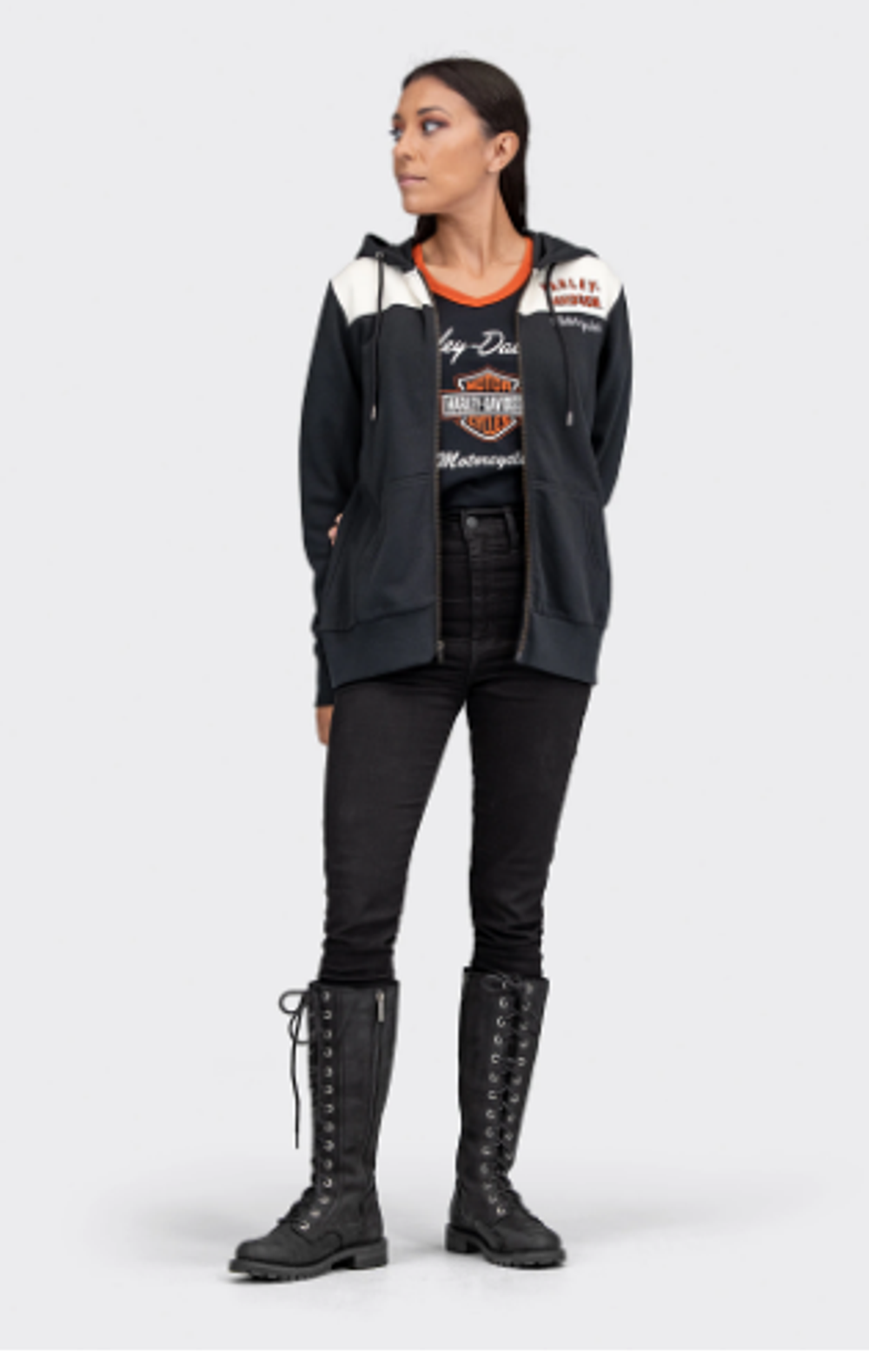 Толстовка zip front Harley-Davidson