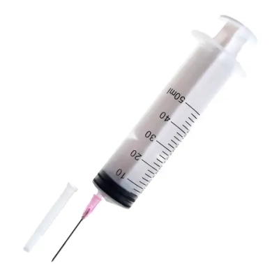 Шприц 50 мл 3-компонентный SALUVIT с иглой 1,2х38 мм 18G Луер-слип 15 шт