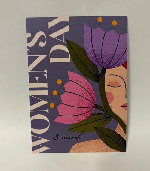 Açıqca \ Открытки \ Postcard 8 Mart 1