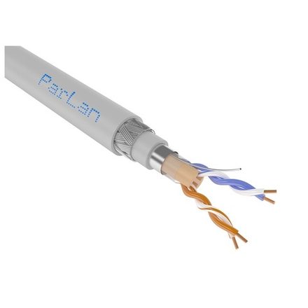 Витая пара FTP ParLan cat.5e 2*2*0.52 PVCLS нг(А)-FRLS (внутренний)