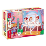 Пазлы 120 эл. А5ф 230Х165мм "Балерины" (Хатбер)