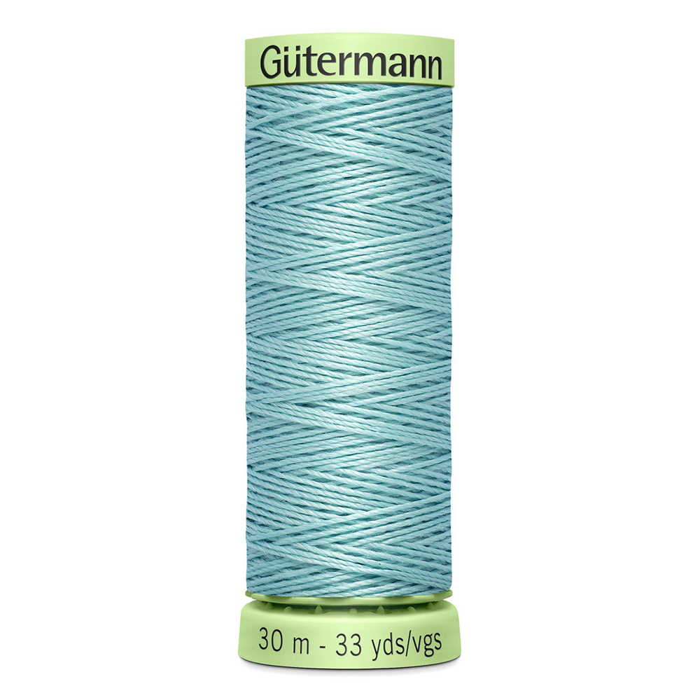 Нить Top Stitch 30/30 м для декоративной отстрочки, Gutermann, 331 пыльно серо-бирюзовый