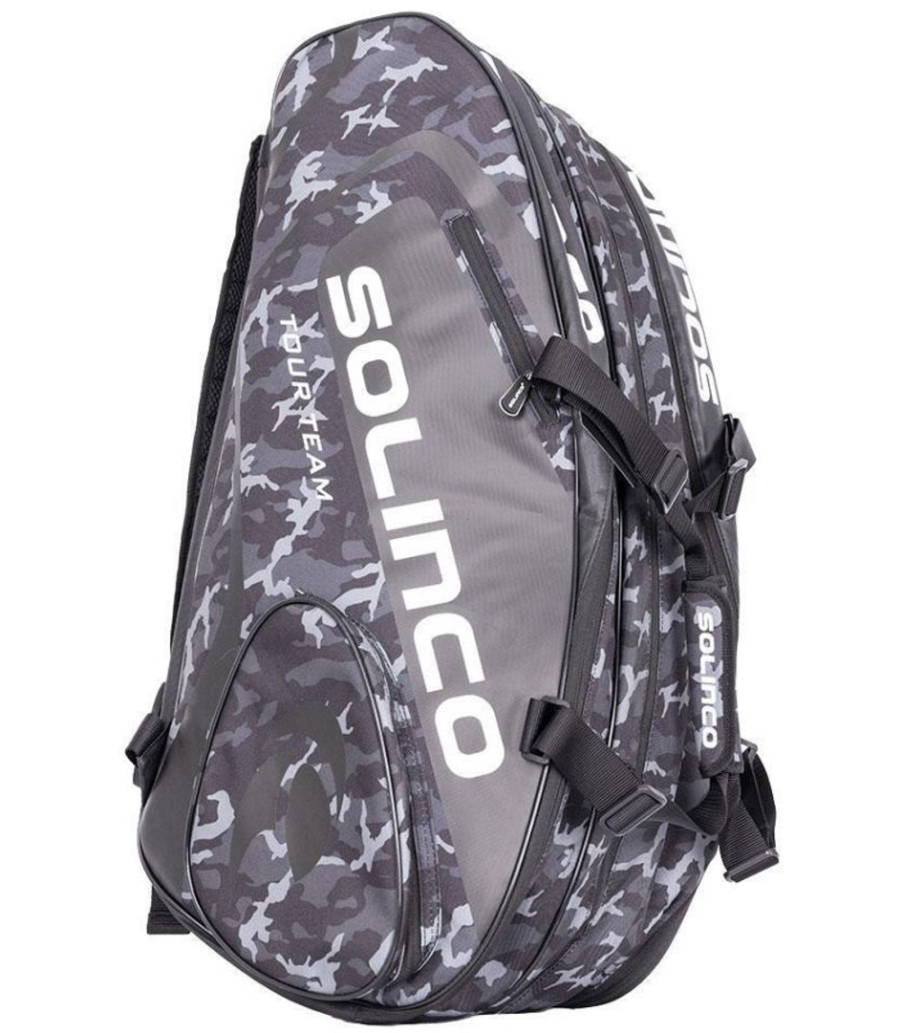 Сумка теннисная Solinco Racquet Bag 15 - черный