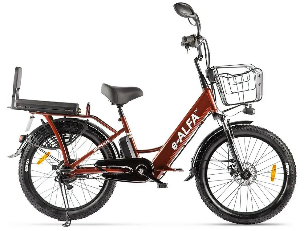Электро фэтбайк GREEN CITY e-ALFA Fat (Eltreco)