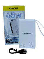 Повербанк (PowerBank) 20000mAh портативный цифровой Awei P97k