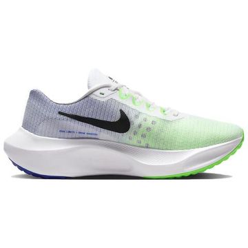 NIKE Zoom Fly 5 Беговые кроссовки Белые/Зеленые/Уличные/Черные Мужские