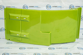 Брызговик кабины задний правый SHACMAN X3000 зеленого цвета