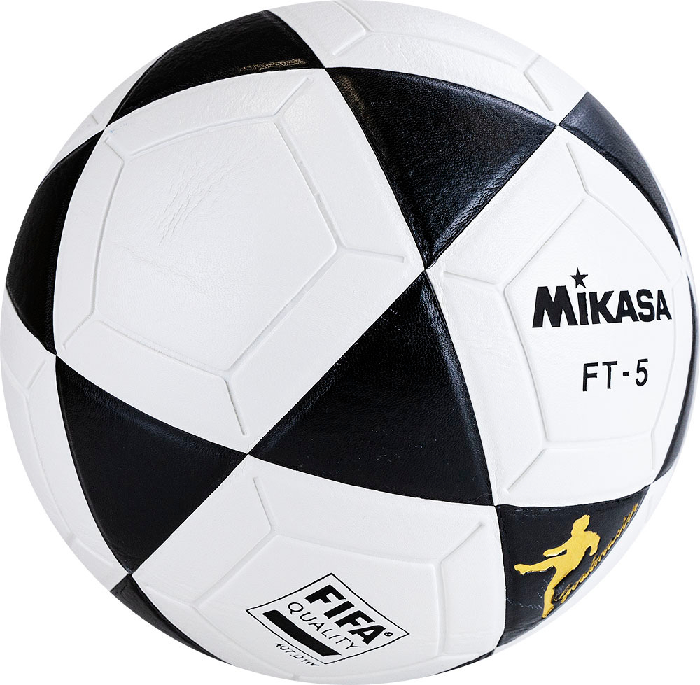 Мяч для футбола MIKASA FT5 FQ-BKW, размер 5, FIFA Quality