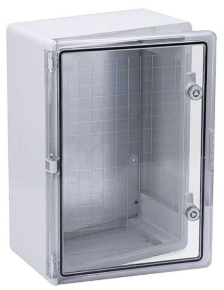 Корпус ЩМПп 500х350х190 УХЛ1 IP65 прозр. дверь пластик. IEK MKP92-N-503519-65