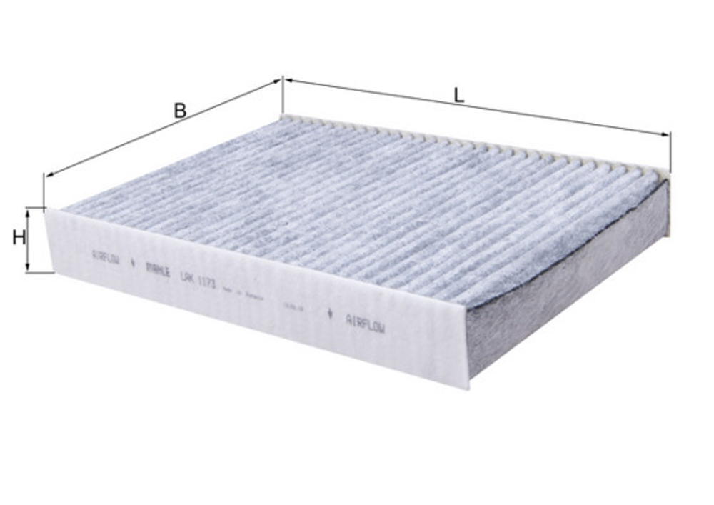 MAHLE - LAK1173-MAH - Filter, cabin air