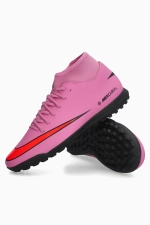 Сороконожки Nike Mercurial Superfly 10 Club TF - бордовый