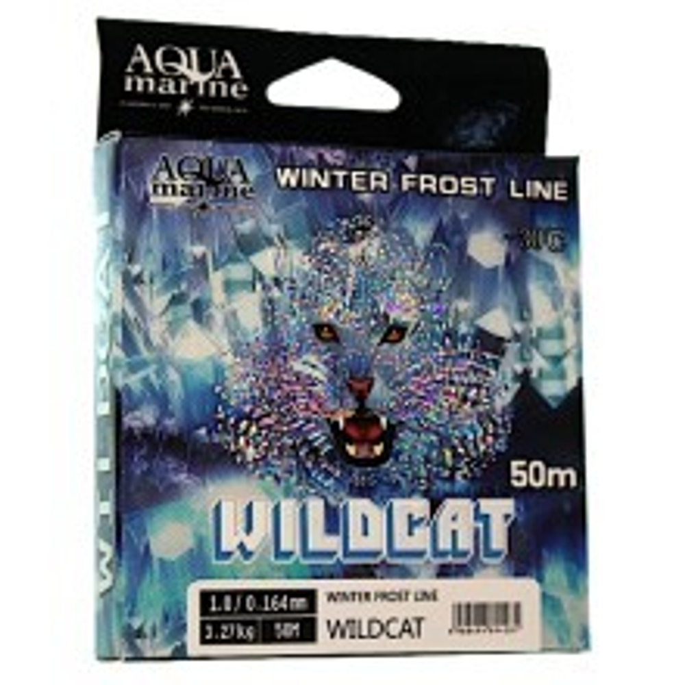 Леска зимняя YGK AquaMarine Wildcat -30°С 50м 0.262мм 7.12кг #2.5