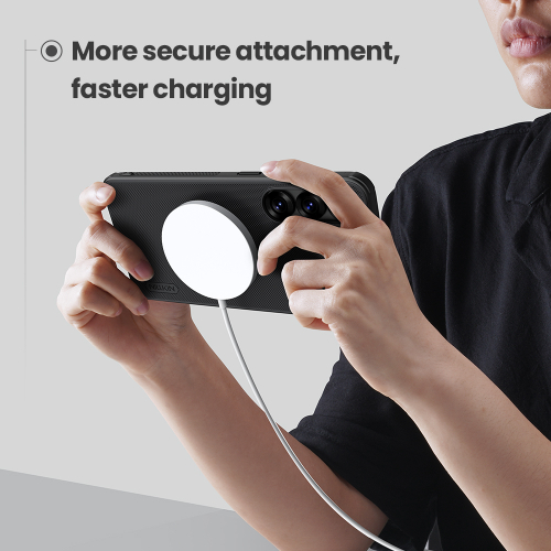 Чехол от Nillkin c поддержкой MagSafe для Samsung Galaxy S25, серия Super Frosted Shield Pro Magnetic Case