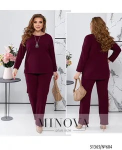 Костюм 604-бордо Minova
