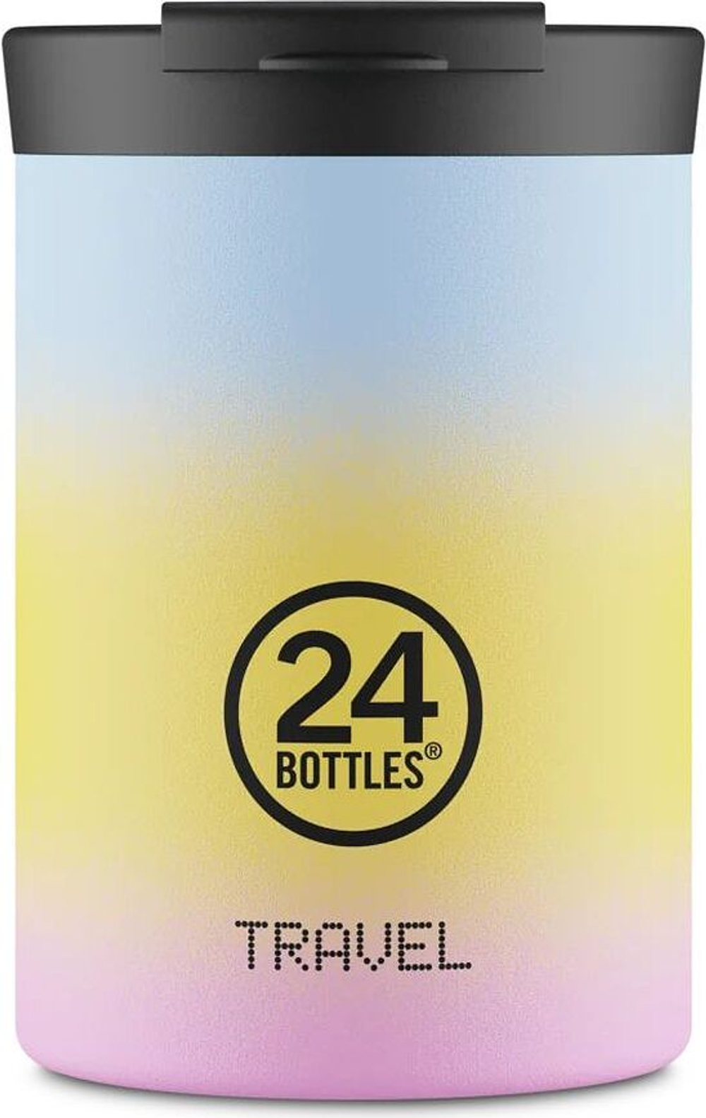 Термокружка 24Bottles, Travel Tumbler Aurora, 350 мл, нержавеющая сталь, разноцветная