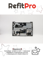 Верхняя панель с клавиатурой (топкейс) для ноутбука Lenovo ThinkBook 14-IML/ThinkBook 14-IIL раскладка - русская, без подсветки, с фингерпринтом, серебристый (5CB0W44428), оригинал