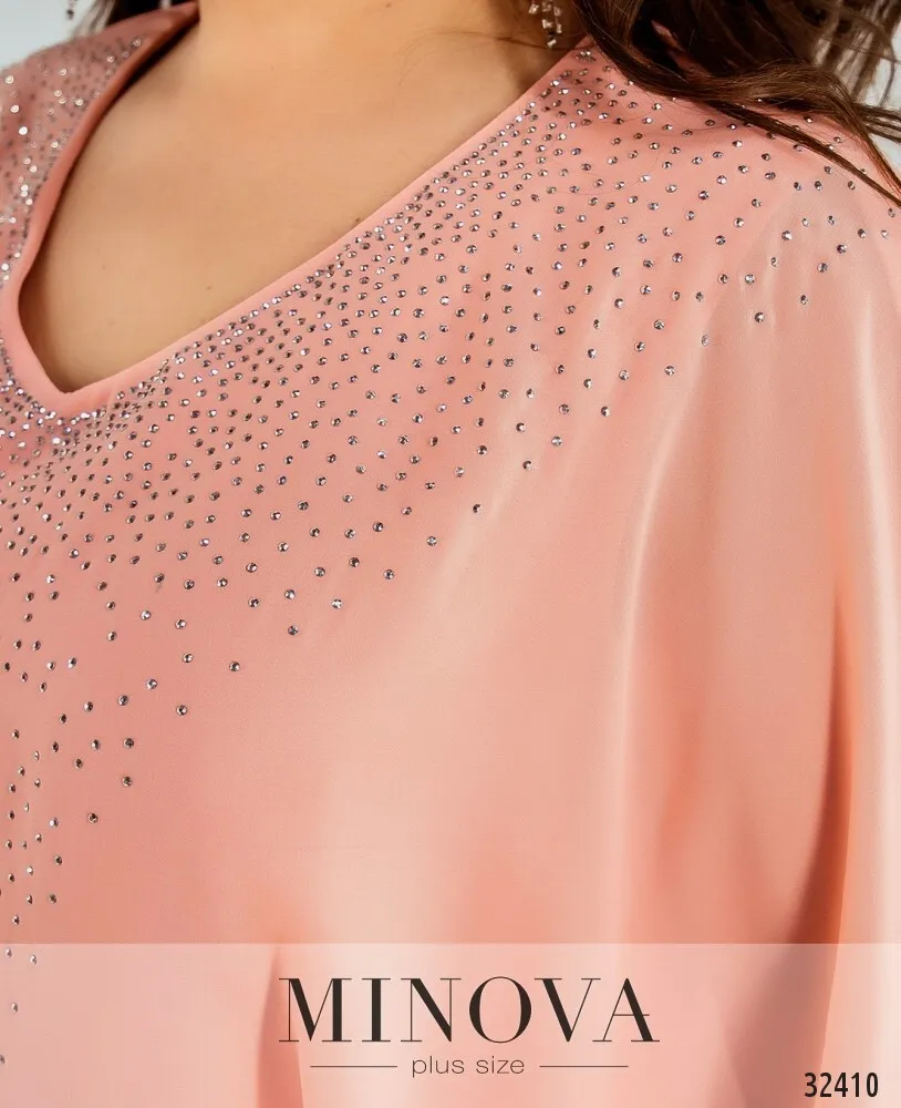 Платье 8612-персиковый Minova