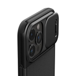 Гибридный чехол со шторкой для камеры и поддержкой MagSafe Spigen Optik Armor (Mag Fit) для iPhone 15 Pro