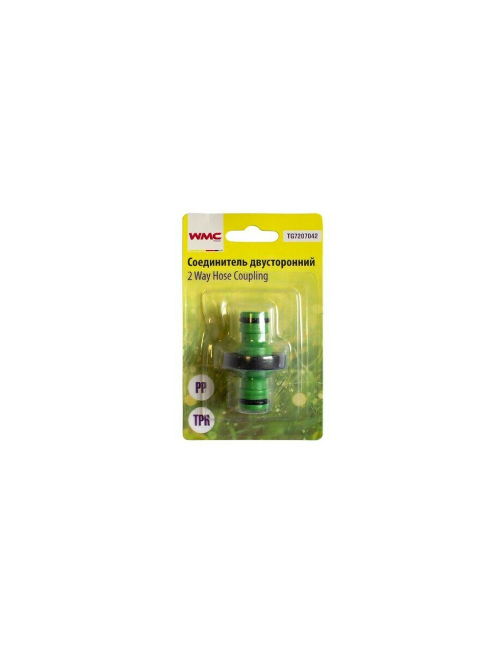 Фитинг-переходник для шлангов 16х16мм, в блистере WMC TOOLS WMC-TG7207042