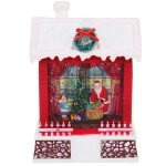 Сувенир с подсветкой «Новогодняя ночь» 13.5*8*19.5 см (питание от USB и батареек)