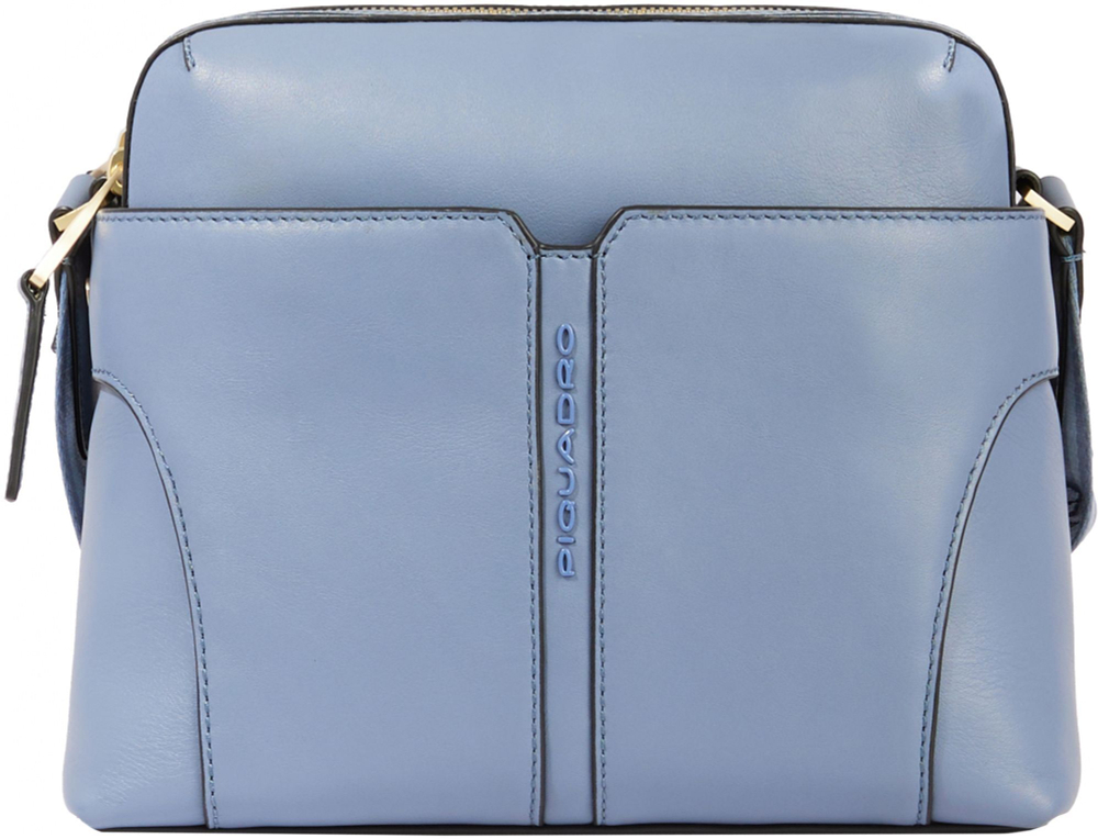 Сумка женская Piquadro Ray BD6131S126/BLU голубой натур.кожа