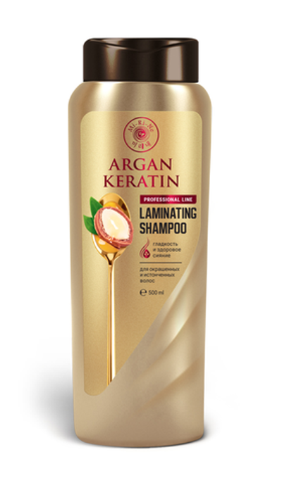 Mi-Ri-Ne шампунь д/окрашенных волос с Аргановым маслом 500 мл.