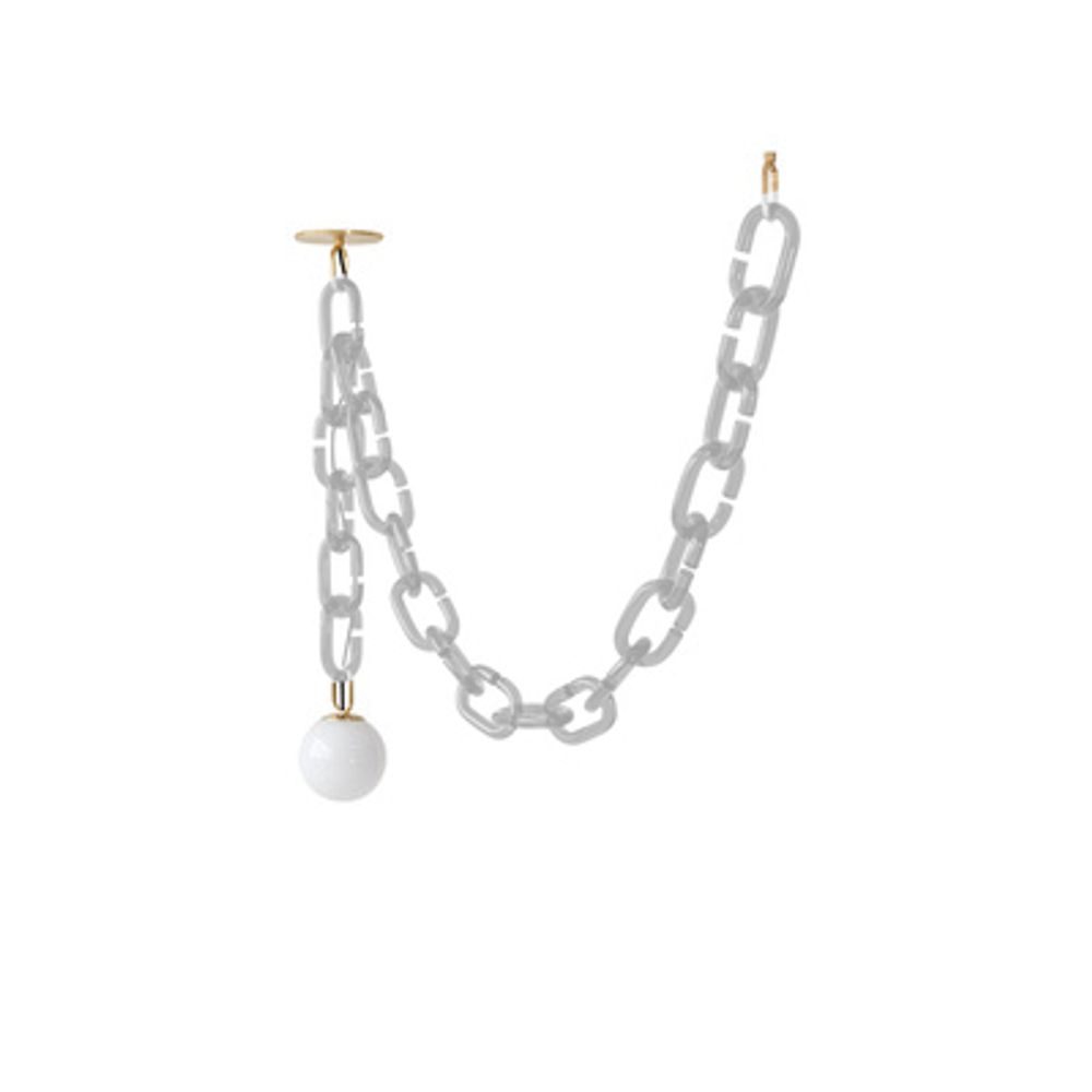 Подвесной дизайнерский светильник  Cerine Swagged Pendant by Trueing Studio (белый)