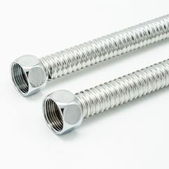Подводка гибкая SS В-В 3/4" 100см гофрированная нержавеющая 31067