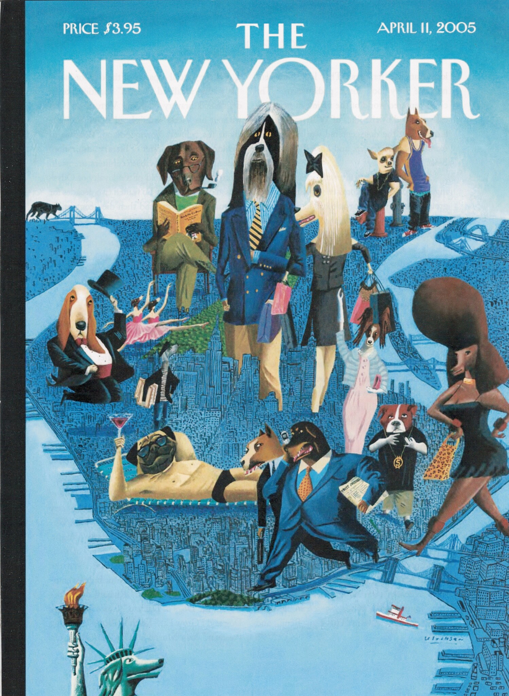 Постер журнала The New Yorker 11-04-2005