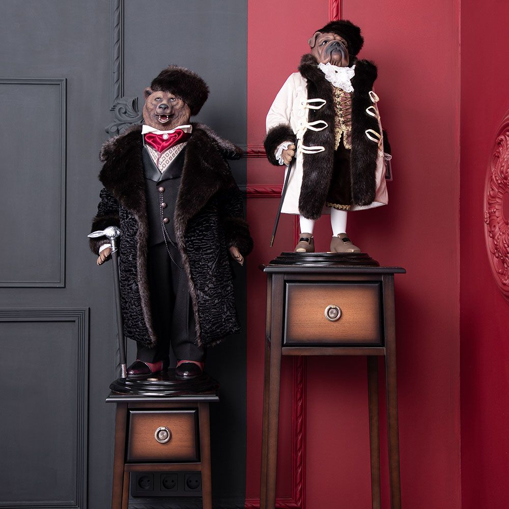 Кукла коллекционная Медведь Шаляпин