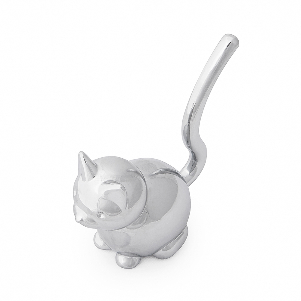 Подставка для колец zoola Кошка хром