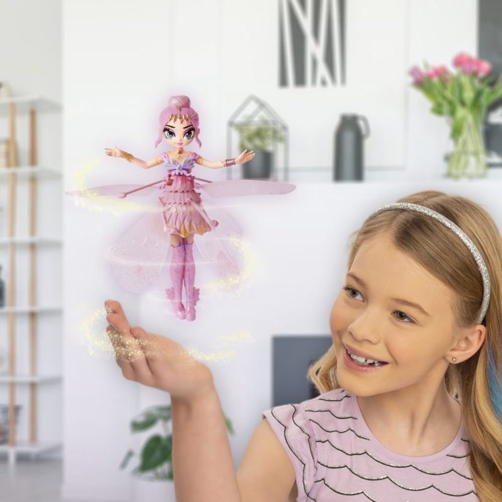 Master Hatchimals Pixies - Flying Fairy Crystal Flyers Pink 6059523