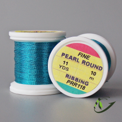 HENDS Люрекс Pearl Round Ribbing Tinsel 11 Yds