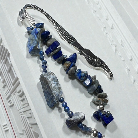 Книжная закладка. Ясность выбора. Лазурит