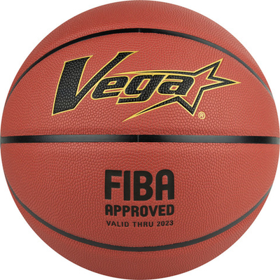 СЦ*Мяч баскетбольный VEGA 3600, OBU-718, FIBA, р.7, синт.кожа(микрофибра), нейл.корд, бутил. кам.,темно-кор